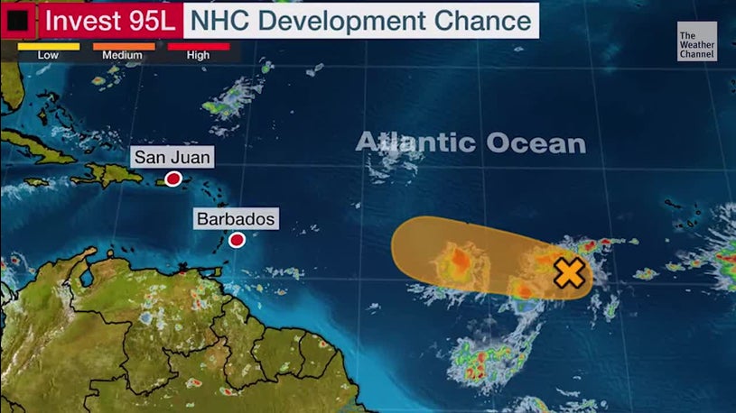 The Weather Channel – New Tropical Depression or Storm Could Form in the Atlantic This Week